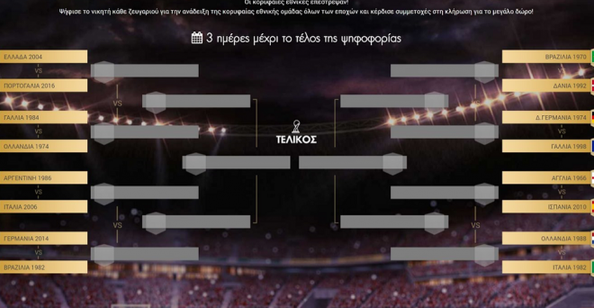 ΤΑ 8 ΖΕΥΓΑΡΙΑ ΣΤΟ ΠΑΜΕ ΣΤΟΙΧΗΜΑ VIRTUAL SPORTS CUP